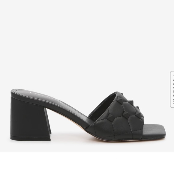 Marc Fisher Black Gasella Sandal Size 9 - Picture 1 of 8